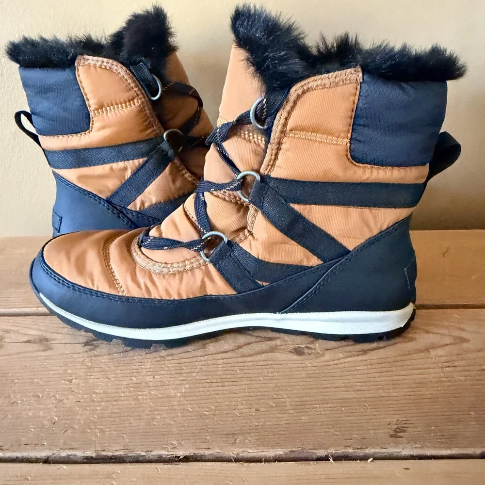 Sorel Elk Whitney II Short Lace Winter Boots size 7 - Picture 5 of 7